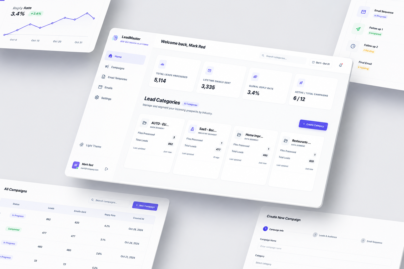 LeadMaster — Email Outreach